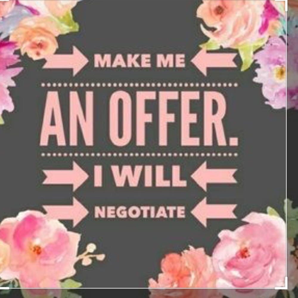 Offers welcome!
